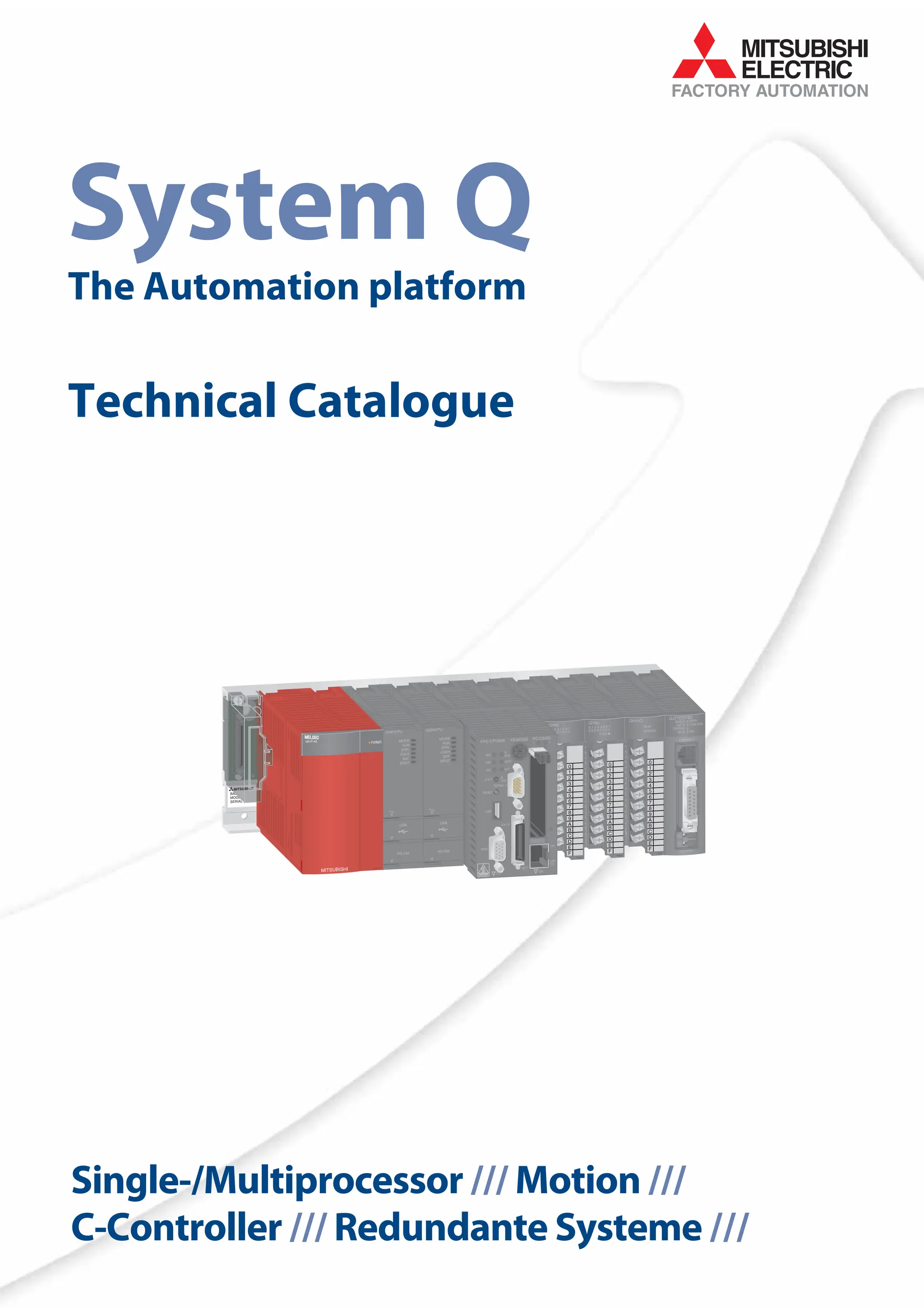 Mitsubishi PLC Q series catalogue | PDF