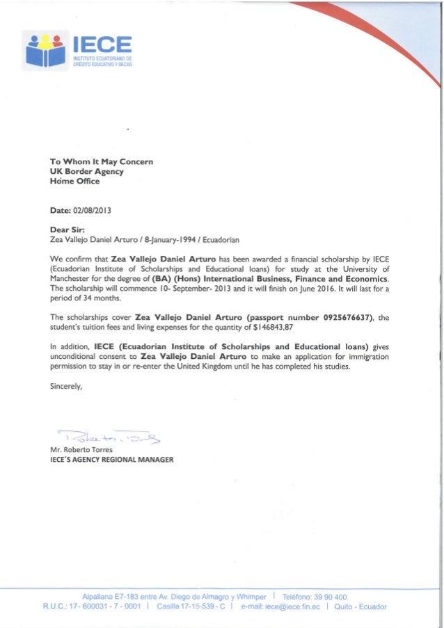 Writing a Strong Application Letter for Scholarship (with Samples) - Sample Letters example of scholarship letter