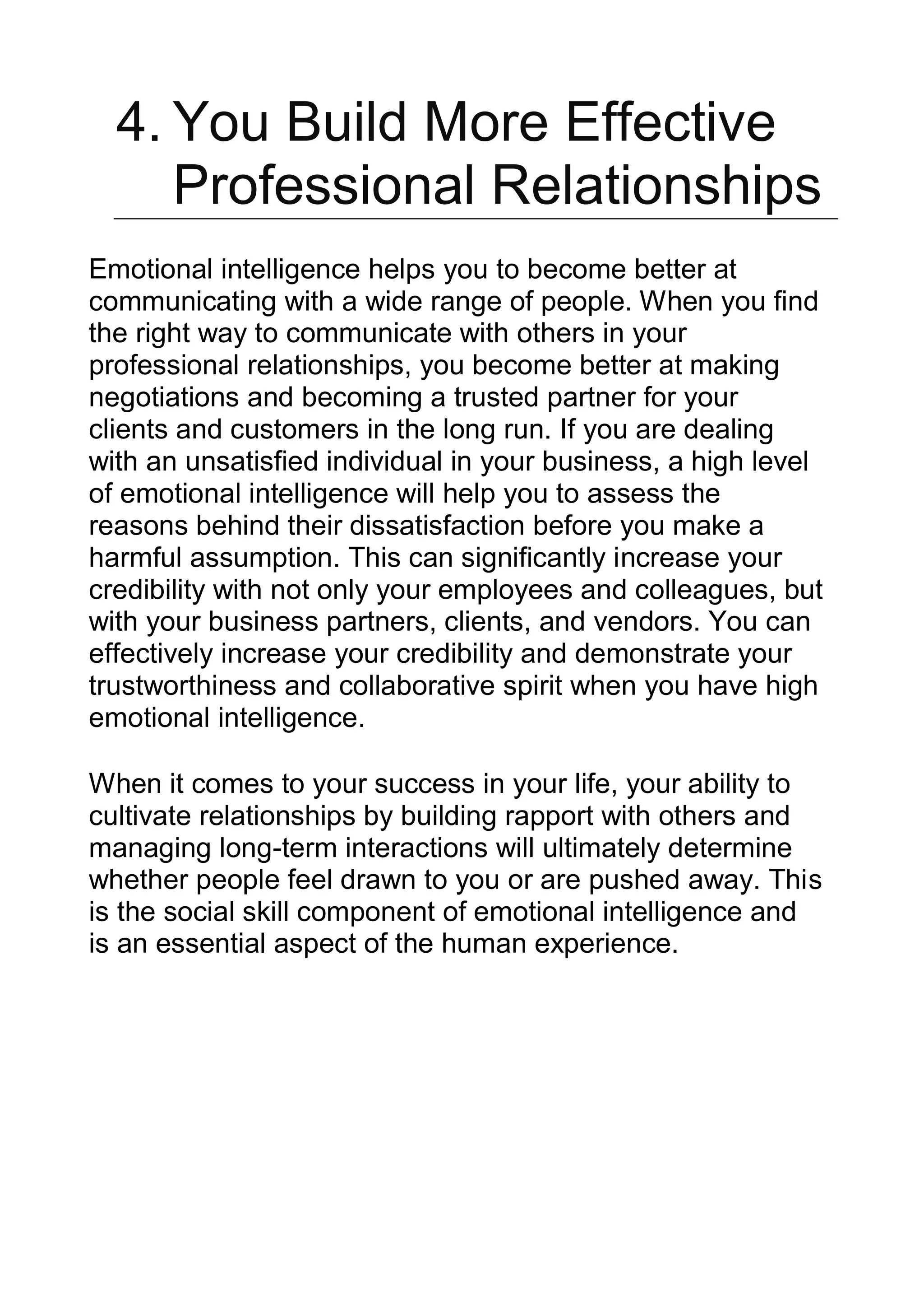 5 Easy Ways to Boost Your Emotional Intelligence | PDF