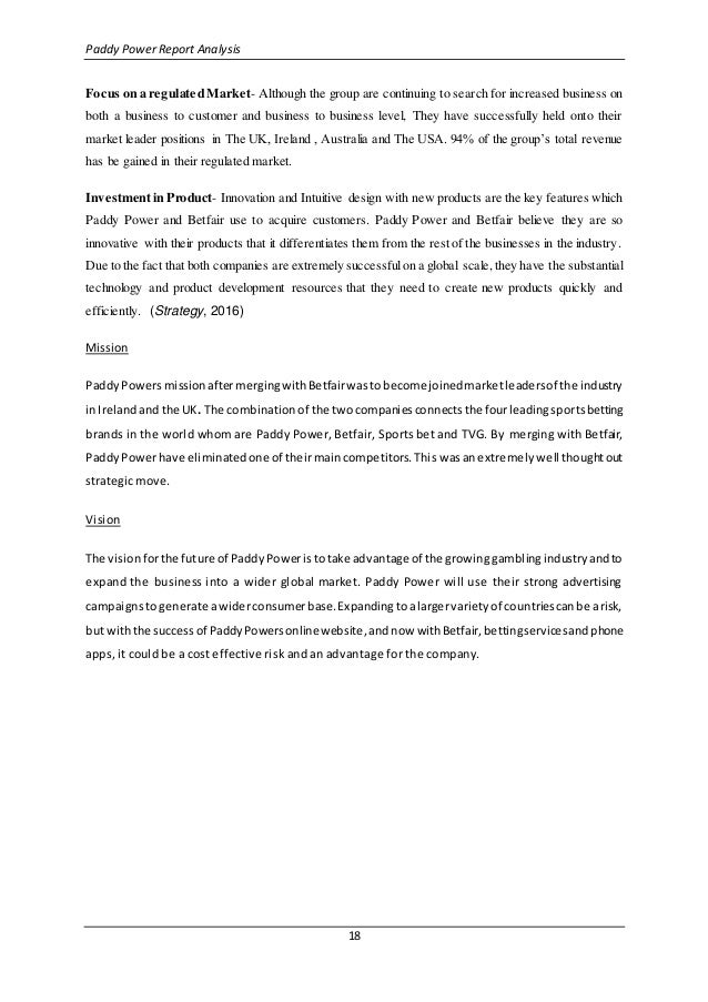 Paddy Online Betting