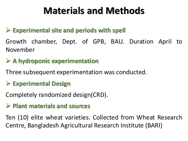 Method master thesis