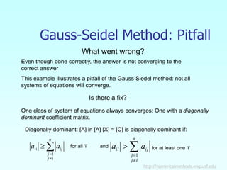 Iterative method for linear systems and. | PPTX