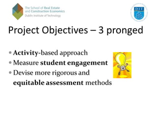 An activity-based approach to the learning and teaching of research ...