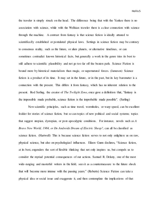 Science fiction thesis statement Science fiction thesis statement image