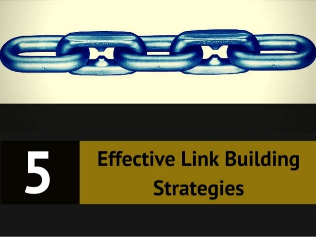 5 Effective Link Building Strategies