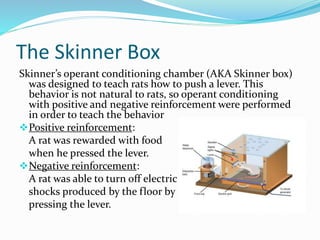 Operant conditioning | PPSX