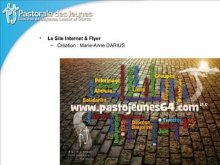 Le Site Internet & Flyer Création : Marie-Anne DARIUS 