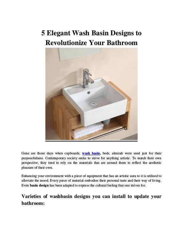 5 elegant wash basin designs to revolutionize your bathroom - hindware ...