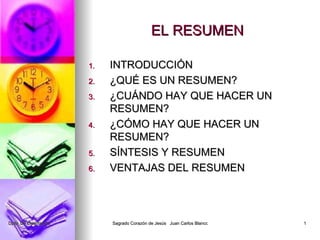 5 El Resumen