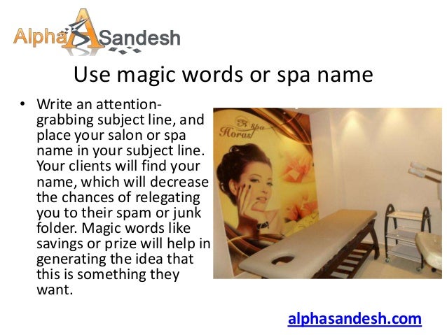 6 Use Magic Words Or Spa Nameo 6 Use Magic Words Or Spa Nameo