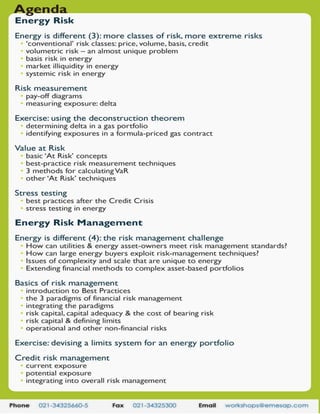 Power Risk Management 5 Energy Risk Management | PDF