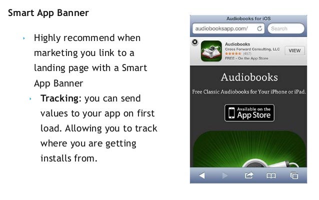 Smart App Banner Ios