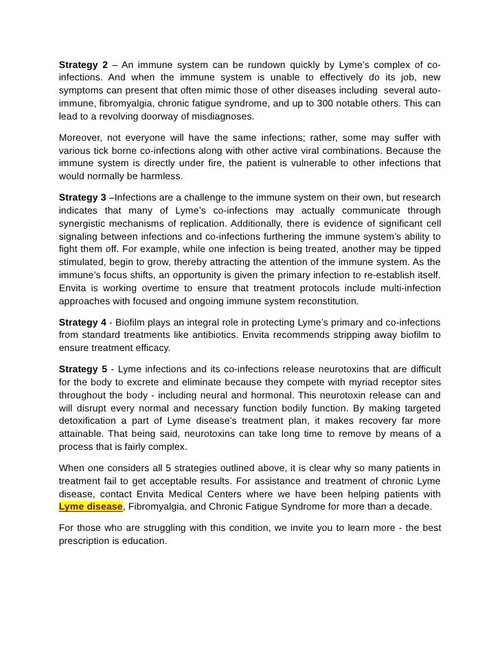 5 Essential Strategies for Treating Chronic Lyme Disease