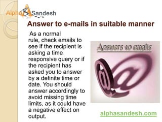 5 essential tips for business email etiquette.ppt