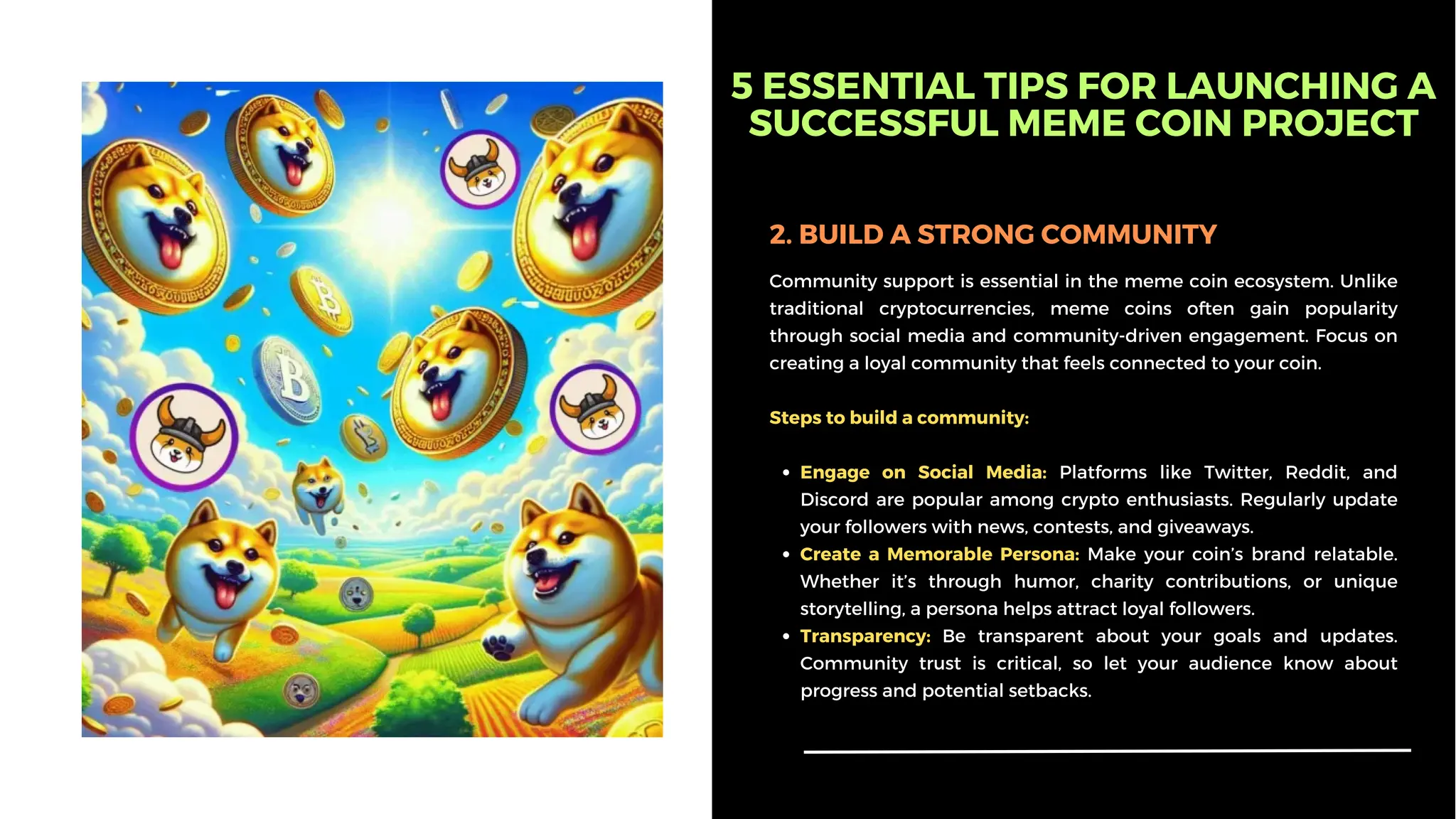 5 Essential Tips for Launching a Successful Meme Coin Project | PDF