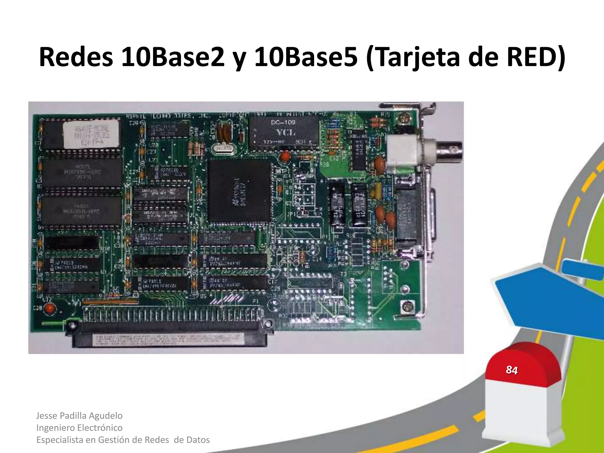 Redes 10Base2 y 10Base5 (Tarjeta de RED)




Jesse Padilla Agudelo
Ingeniero Electrónico
Especialista en Gestión de Redes de Datos
 