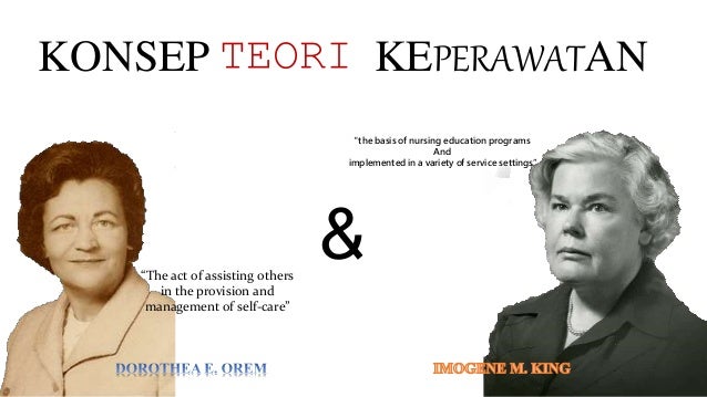 Presentasi konsep keperawatan dorothea elizabeth orem