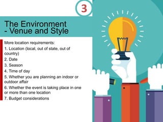 5 event principles | PPTX