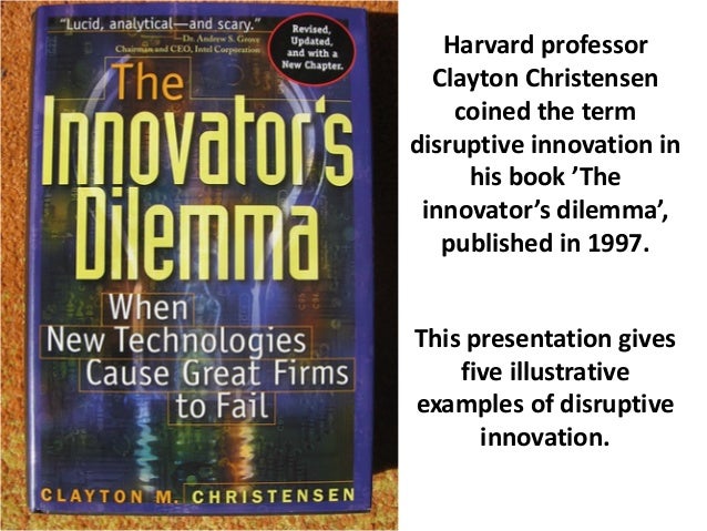 disruptive innovation examples