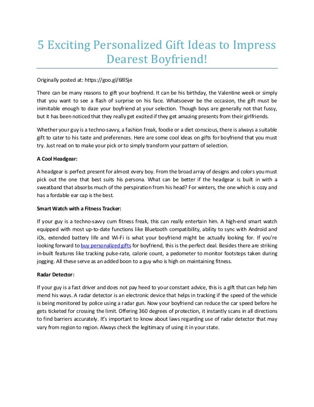 gifts guys want from their girlfriends