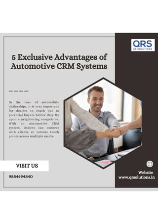 5 Exclusive Advantages of Automotive CRM Systems.pdf