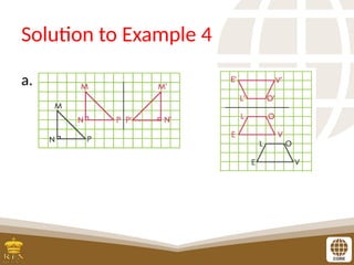 Solution to Example 4
a. b.
 
