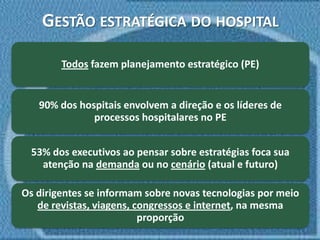 Gestão estratégica do hospital