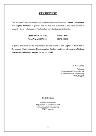 Btech Thesis | PDF