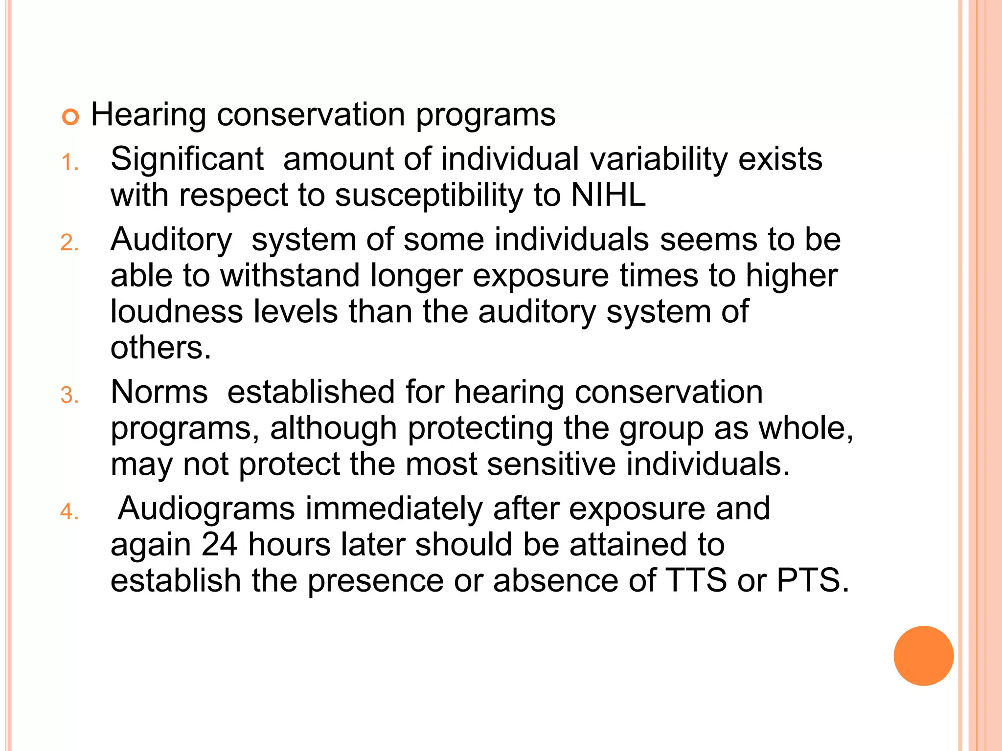 NOISE INDUCED HEARING LOSS | PPTX