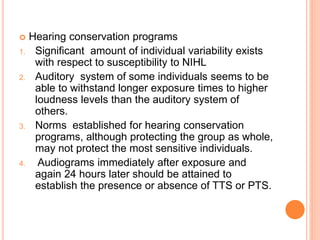 NOISE INDUCED HEARING LOSS | PPTX