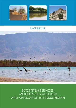 ECOSYSTEM SERVICES,
METHODS OF VALUATION
AND APPLICATION IN TURKMENISTAN
HANDBOOK
 