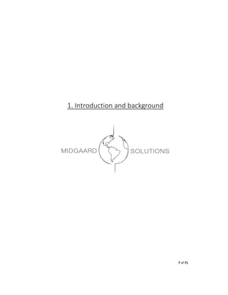 7 of 71
1. Introduction and background
 