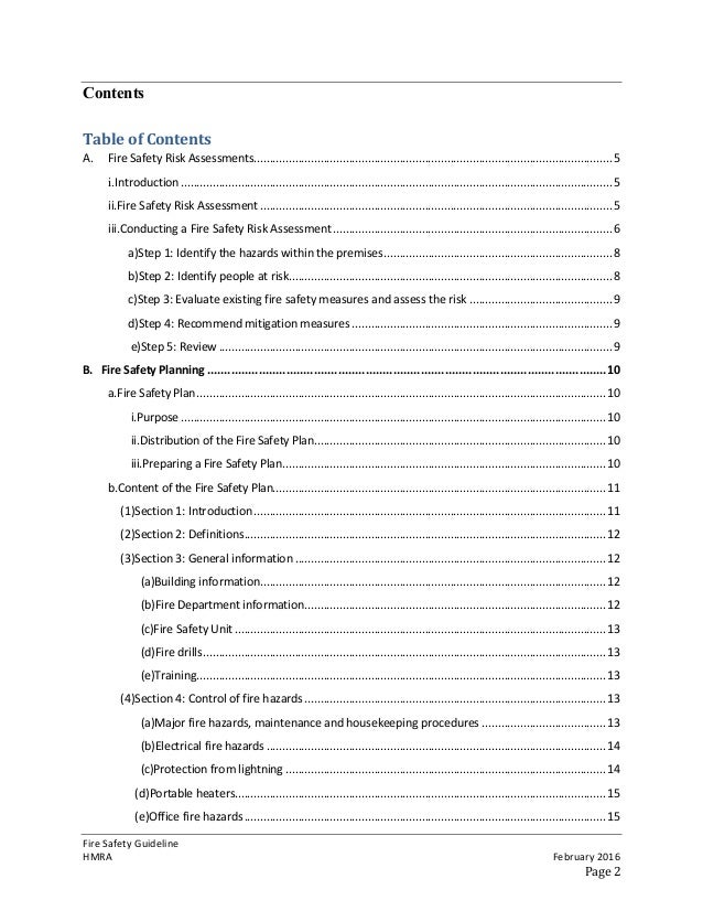 Fire Safety Guidelines Feb 2016