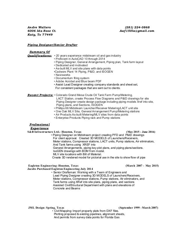 AWalters Resume AWalters Resume