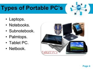 Pp Computer Portable PC final | PPTX