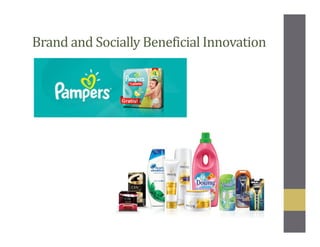 Brand and Socially Beneficial Innovation
 