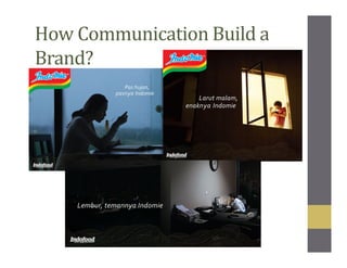 How Communication Build a
Brand?
 