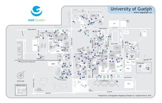 University Of Guelph Map 2015 Vcs Map University Of Guelph Campus