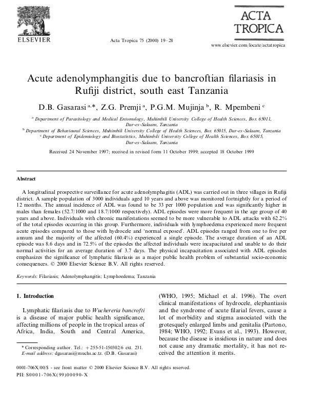 Filariasis prevention picture