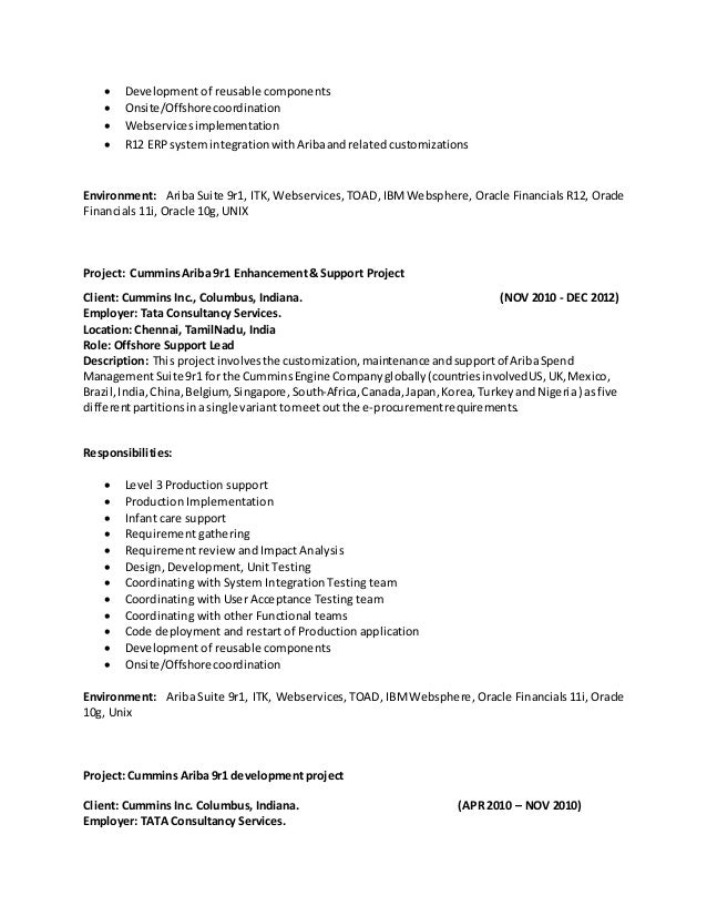 erp implementation resumes