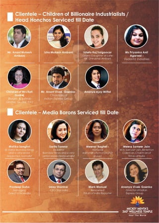 Mickey Mehta's Profile