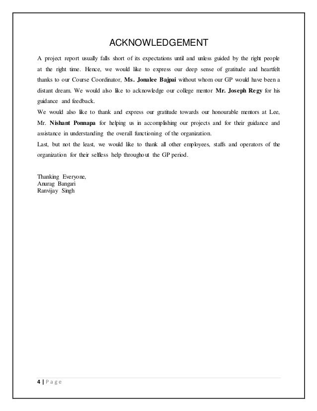 Graduation Project Report
