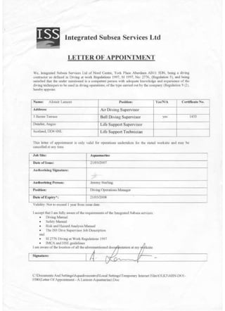 Ali Lamont 2.8MB CV&Certs 2015