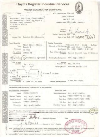 Ali Lamont 2.8MB CV&Certs 2015