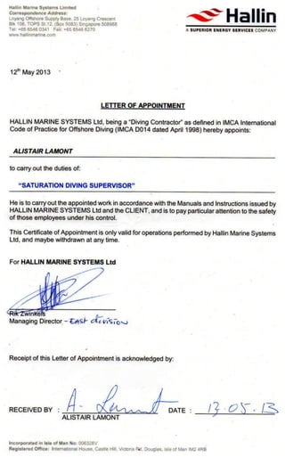 Ali Lamont 2.8MB CV&Certs 2015