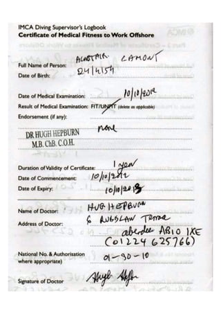 Ali Lamont 2.8MB CV&Certs 2015