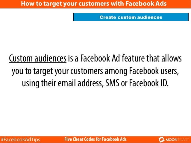 Facebook ad coupons buy
