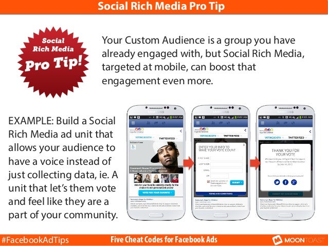 Facebook ad coupons buy