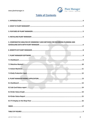 Plant Manager Reference document | PDF