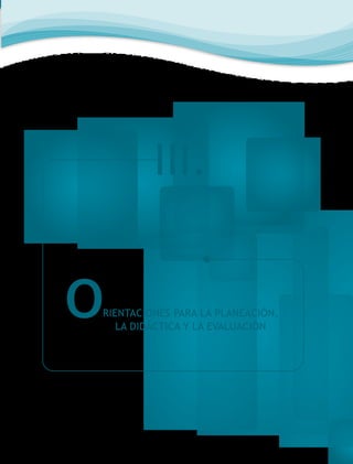 III. 
oRIENTACIONES PARA LA PLANEACIÓN, 
LA DIDÁCTICA Y LA EVALUACIÓN 
 